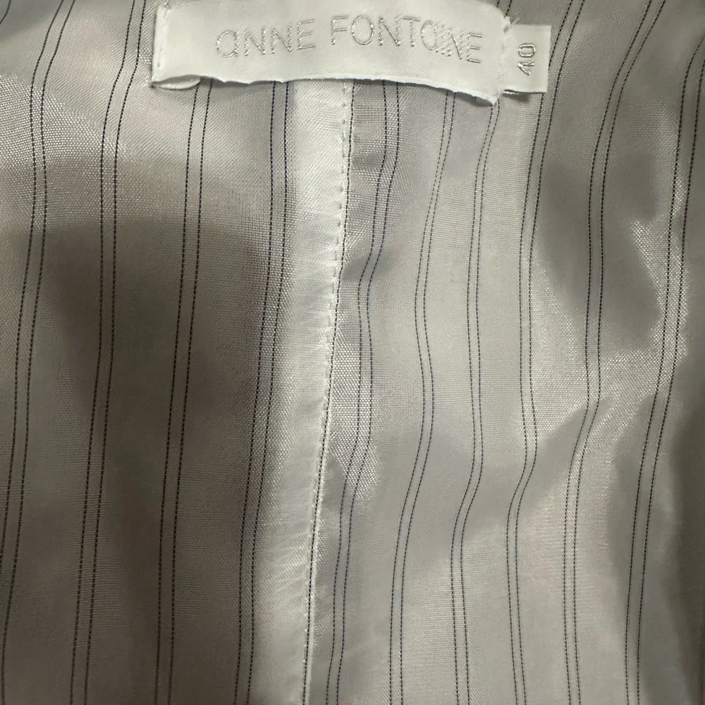 Anne Fontaine suede like vest , size m - Picture 6 of 8